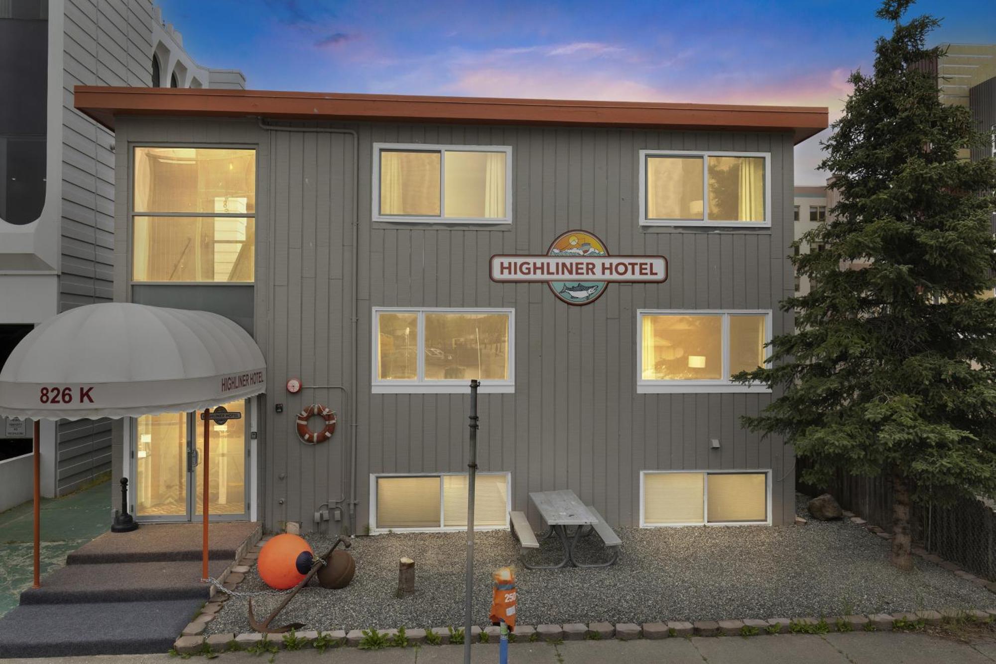 Highliner Hotel Anchorage Bagian luar foto