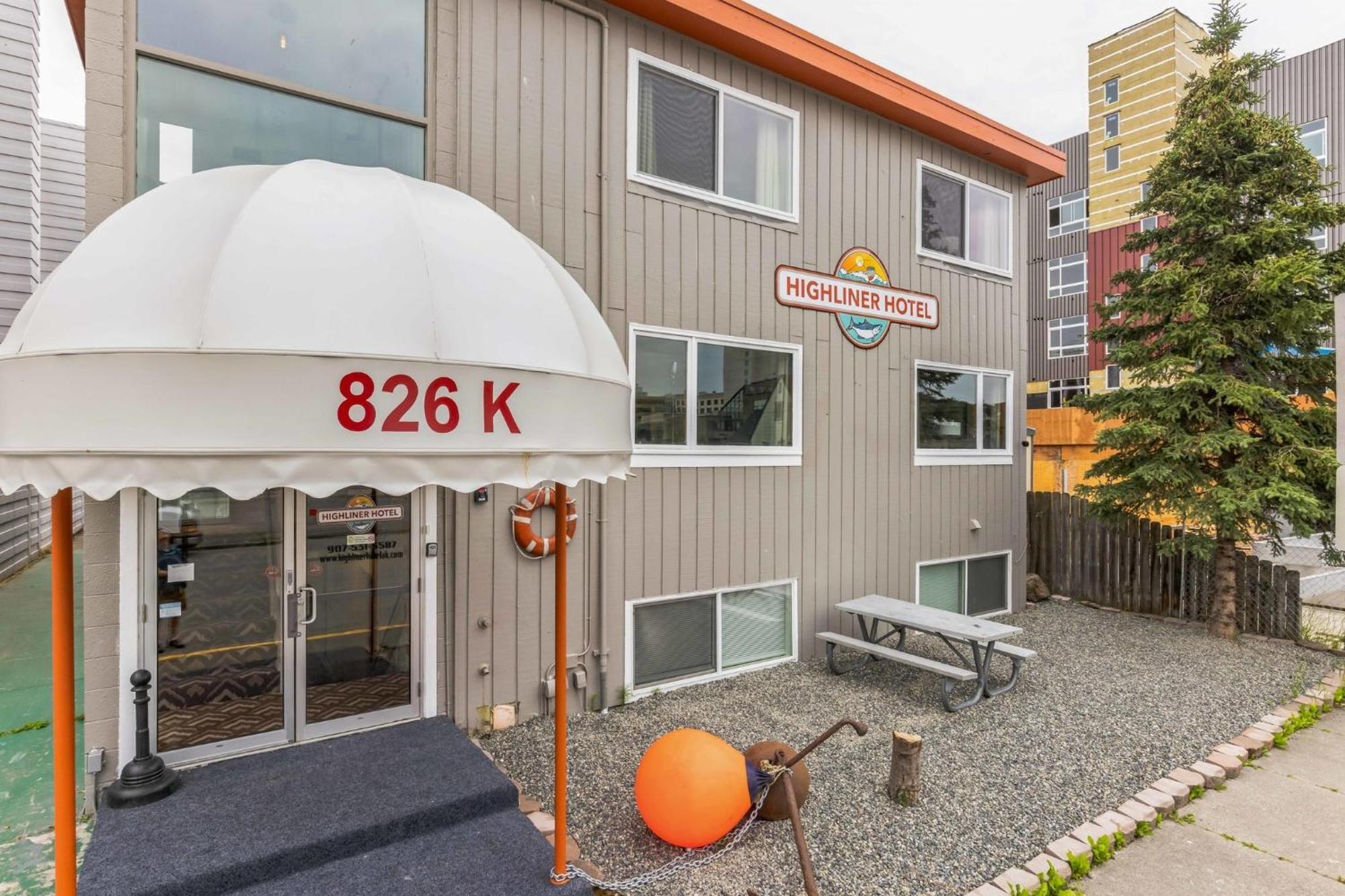 Highliner Hotel Anchorage Bagian luar foto